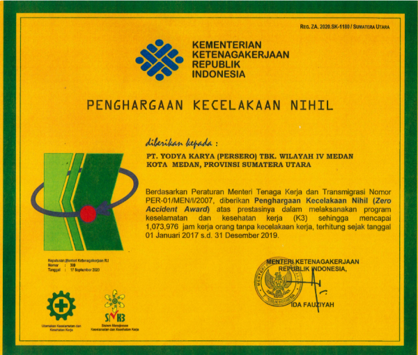 Kecelakaan Nihil 2019